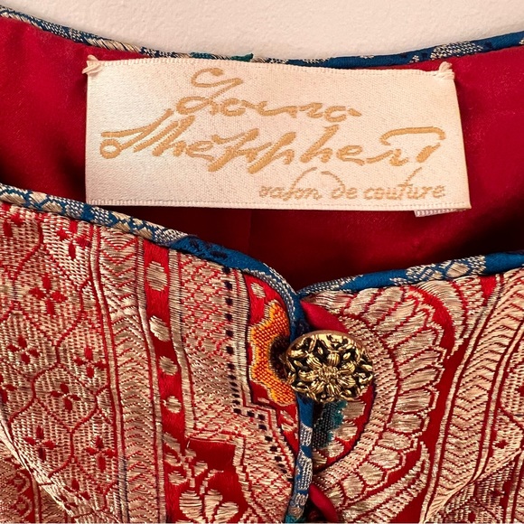 Vintage Laura Sheppherd Salon de Couture Silk Top size 4/6 - Picture 7 of 7